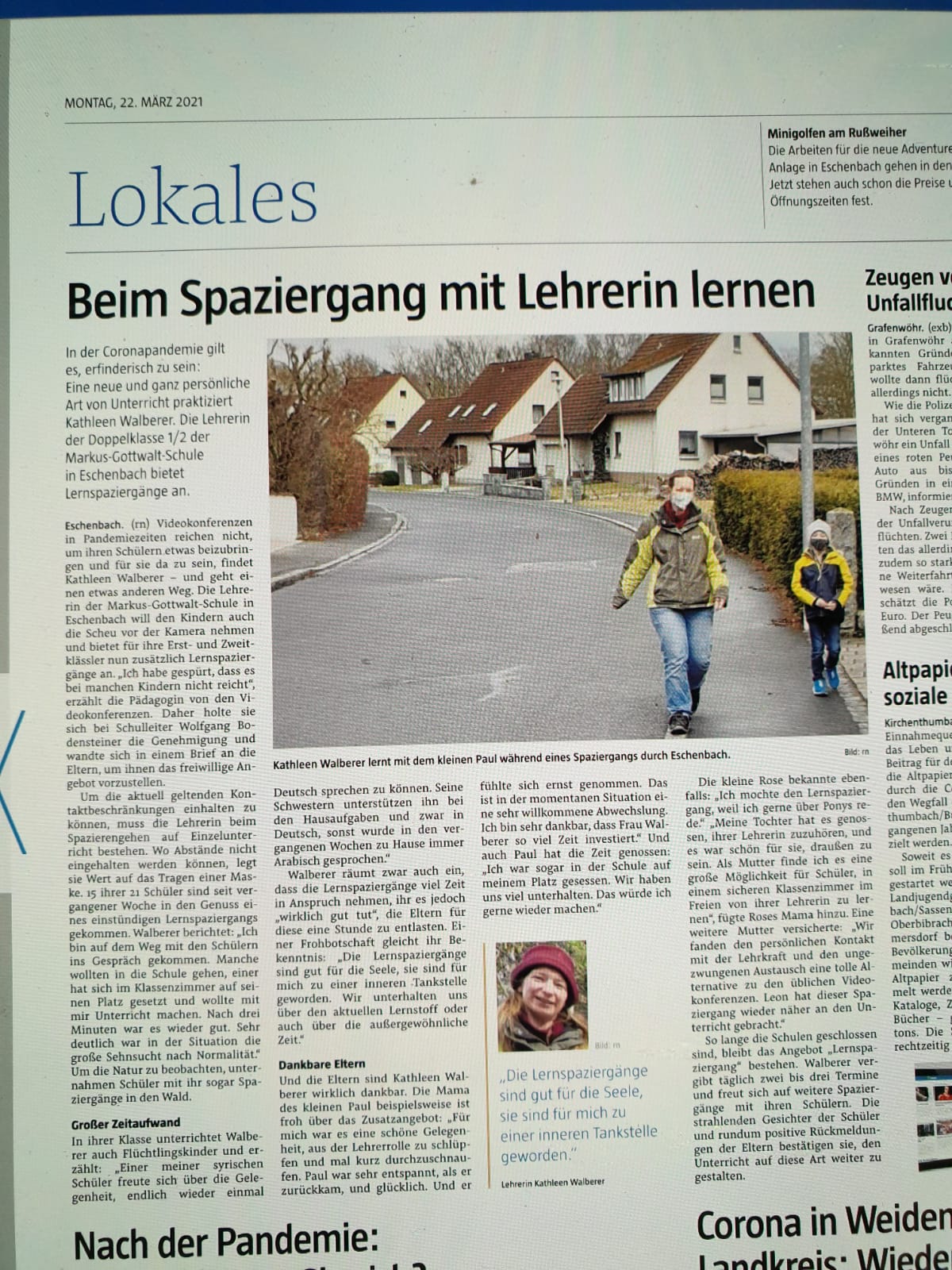 Read more about the article Lernspaziergang