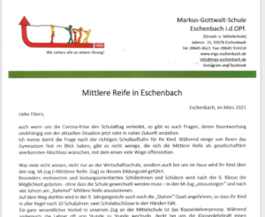 Read more about the article Mittlere Reife an der MGS