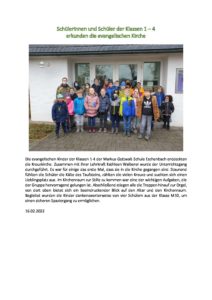 Read more about the article Grundschule an der Kirche
