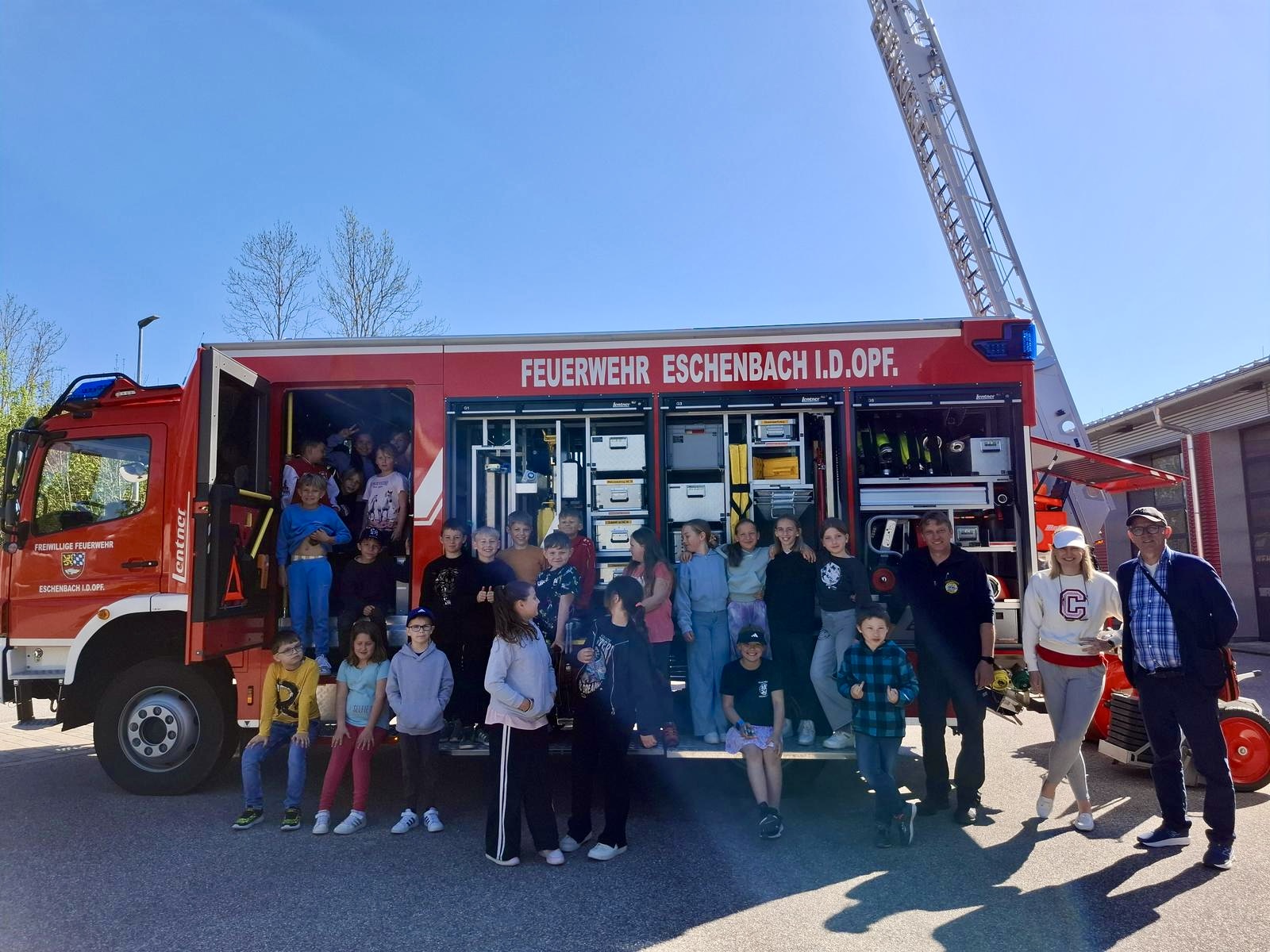 You are currently viewing Besuch bei der Feuerwehr Eschenbach