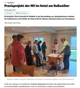 Read more about the article M9 Praxisprojekt