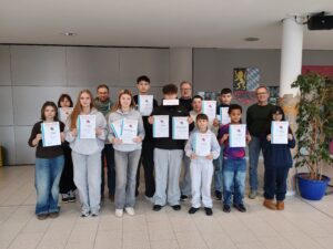 Read more about the article Siegerehrung des diesjährigen Tischtennisturniers der Markus-Gottwalt-Schule Eschenbach